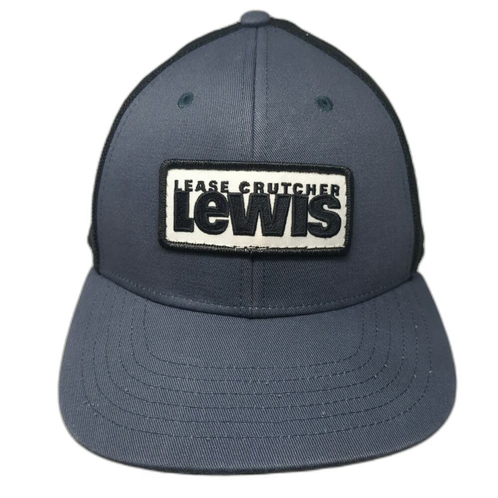 Outdoor Cap Trucker Hat Blue One Size Lease Crutcher Lewis Snapback Mesh Back